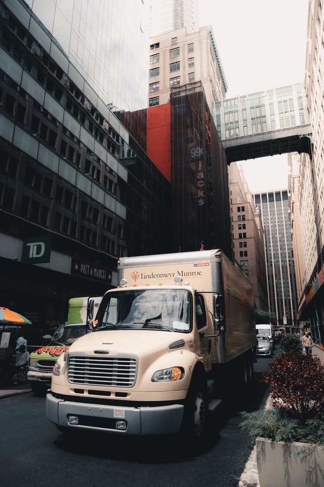 Truck for NY eviction moving